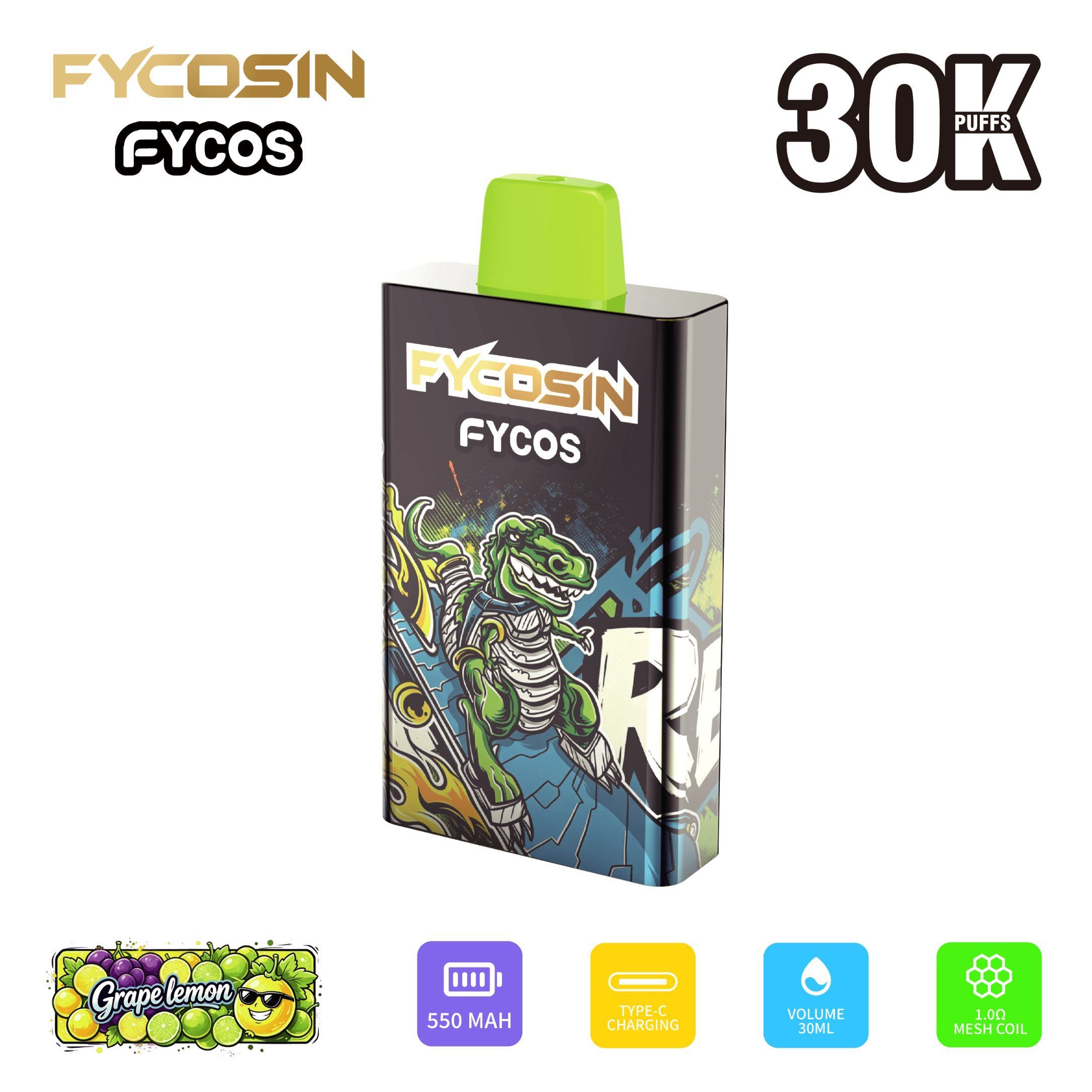 Chinese Pod System Slides Easily Into Any Pocket 30K Puff Disposable Vape