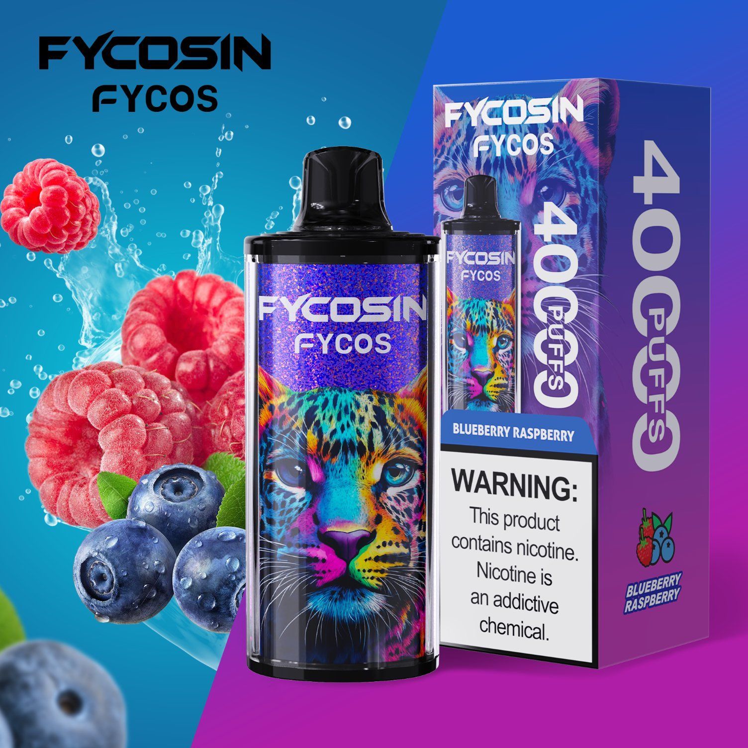 Fycosin FYCOS 40K Advanced Mesh Coil Vape Device Disposable Vape