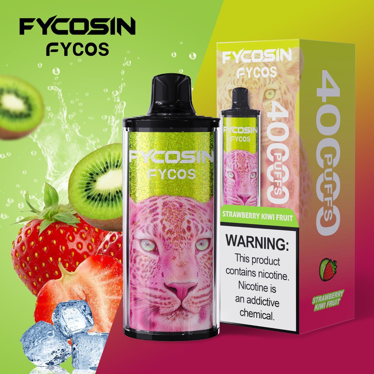 Fycosin FYCOS 40K Puff wholesale cigarette Vape with 850mAh Battery Type-C