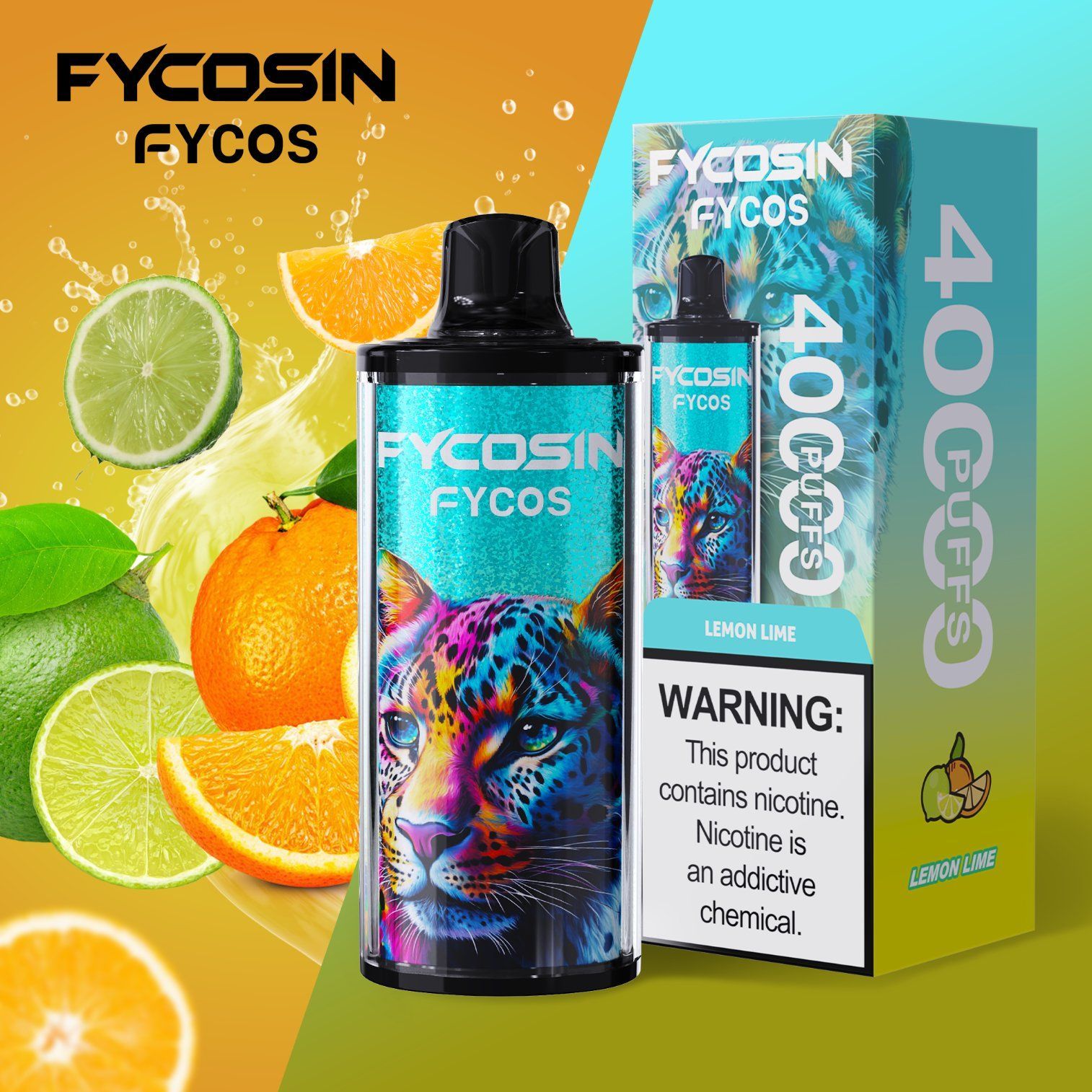 Fycosin 40000 Puffs Disposable Vape with Adjustable Airflow