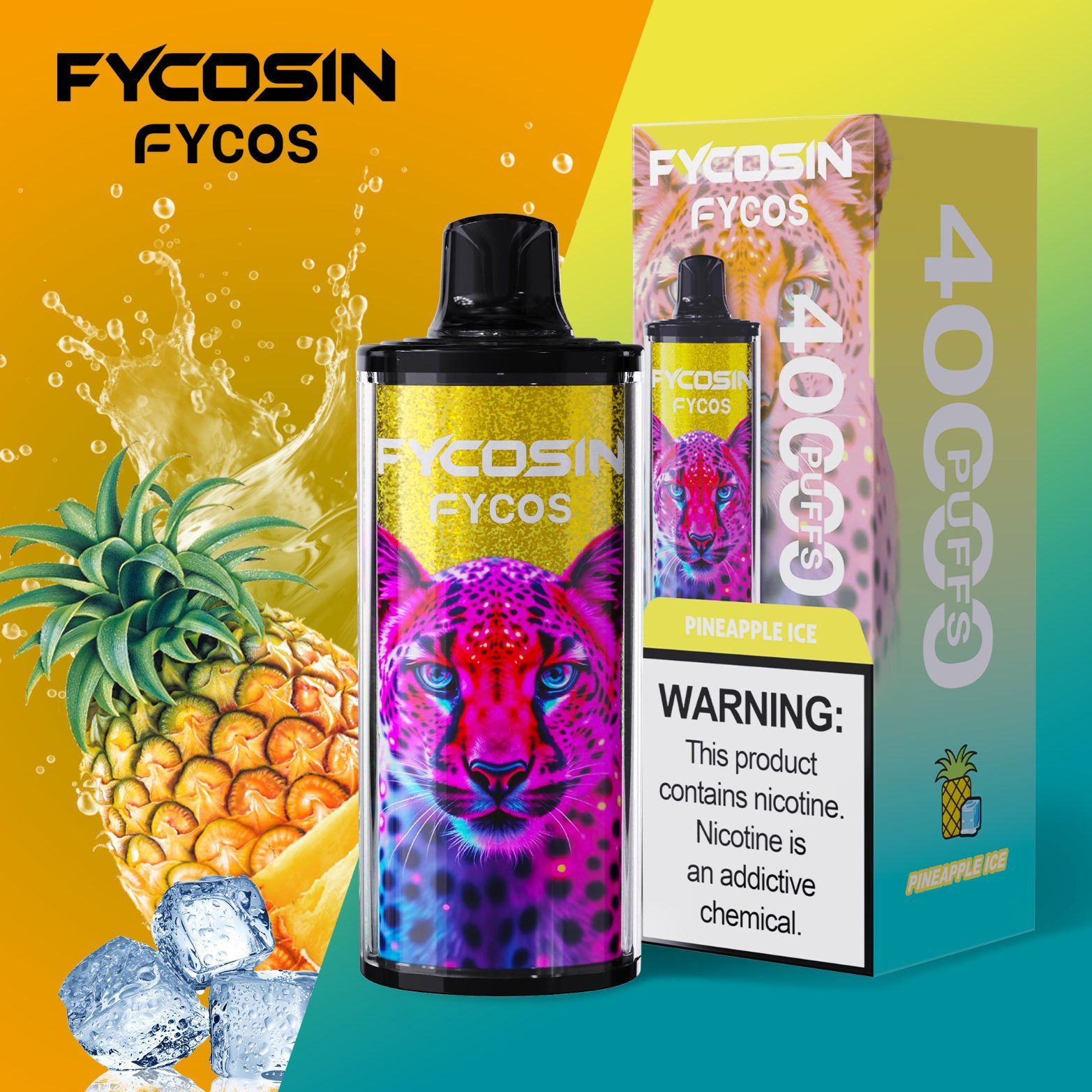 Fycosin FYCOS 40K Rechargeable Pod Disposable Vape 40000 Puffs