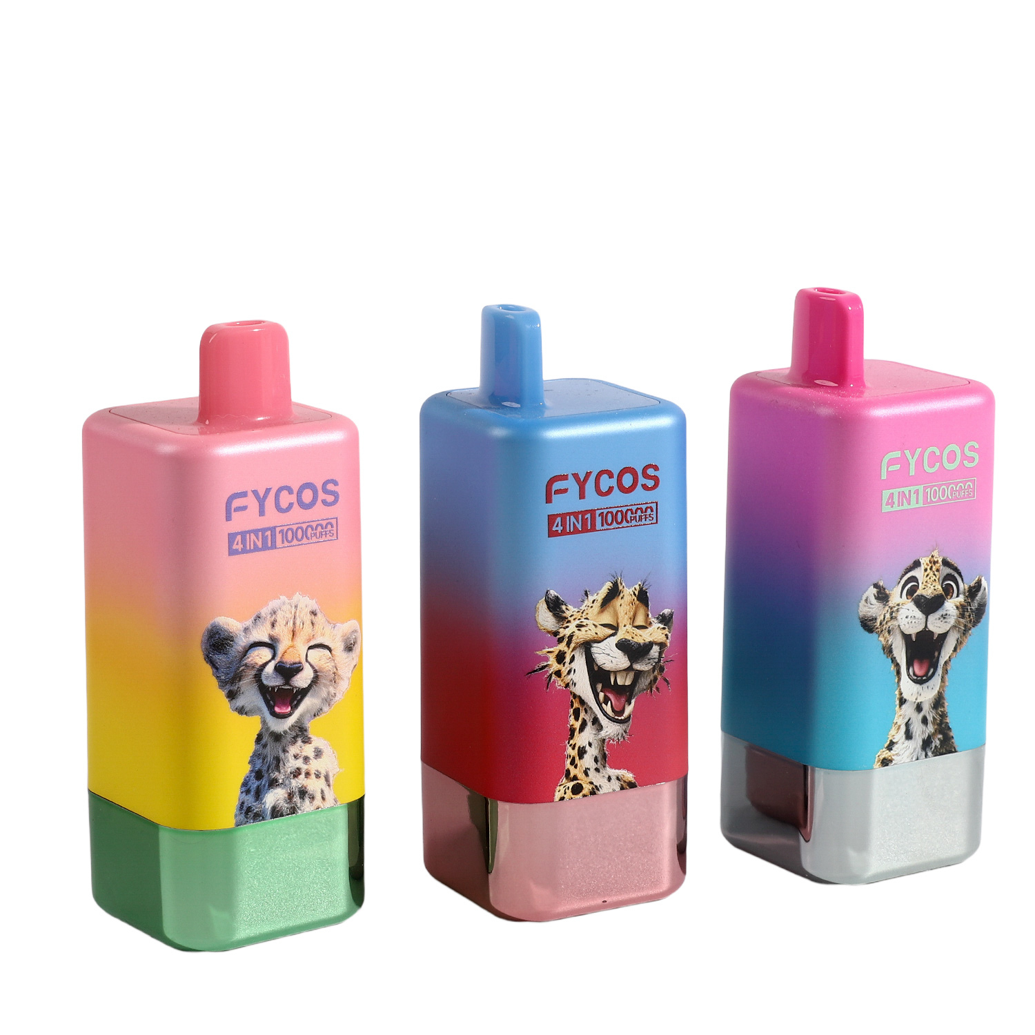 FYCOS 4-in-1 100,000 Puffs Disposable Vape Value Multi-Pack Option