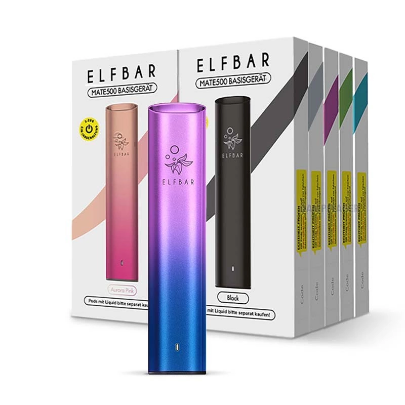 ELFBAR MATE500 Device 500mAh Prefilled Pods Bundle Vape