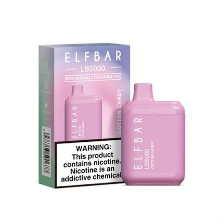 ELF BAR LB5000 disposable vape 5000 Puffs Bar 650mAh