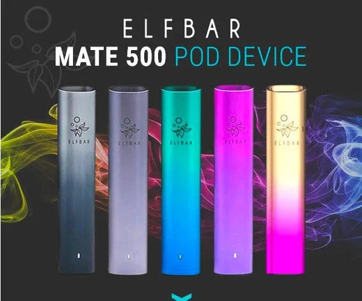 ELFBAR MATE500 Device 500mAh Prefilled Pods Bundle Vape