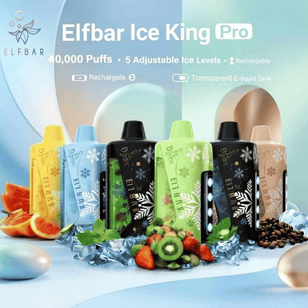 Elfbar Ice King Pro 40000 Puffs e cigarette Disposable Vape