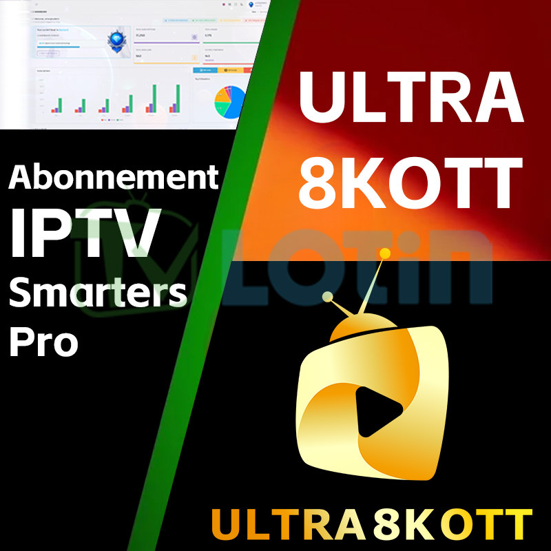 Ultra 8kott IPTV for USA and Canada Live Sports and 4K Streaming