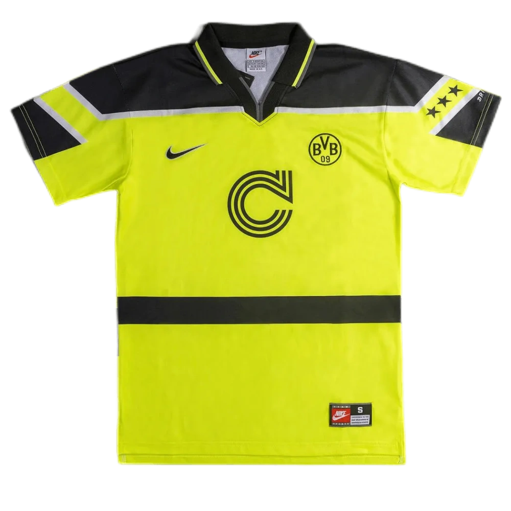 96-97 Borussia Dortmund Retro Jersey UCL Home