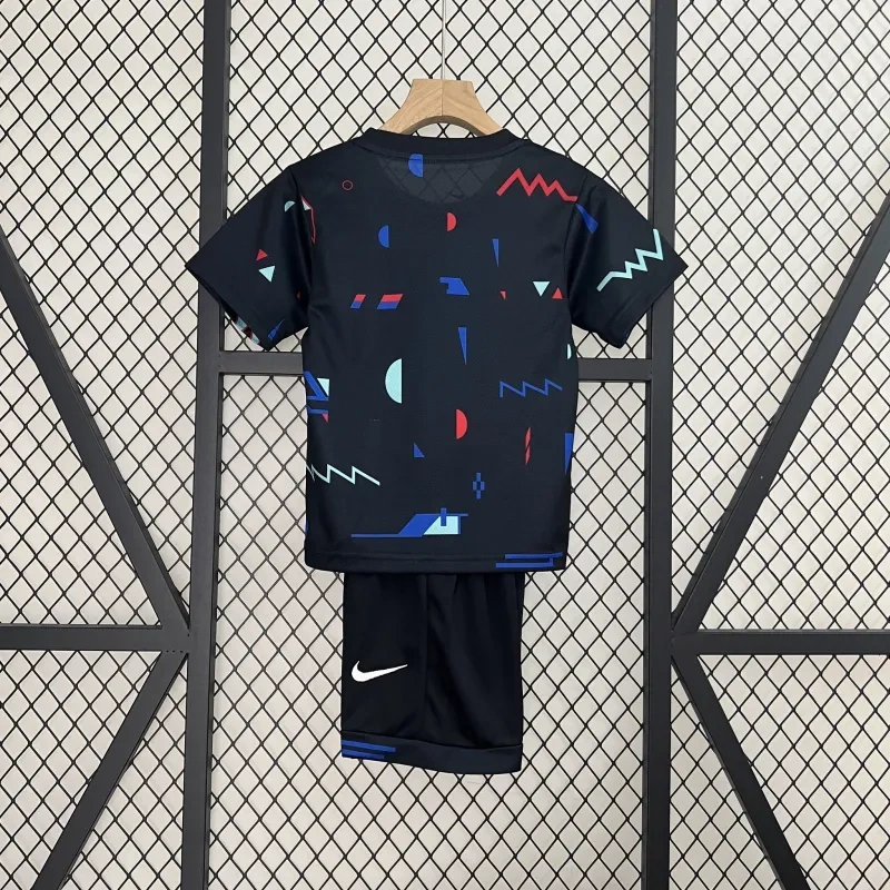 2024 Portugal Grey Training Kid Kits Youth Apparels Sport Jersey