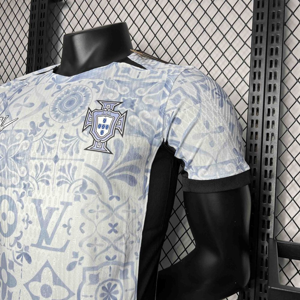 2024 Portugal Co-Branded LV Special Edition Player Version Shirt