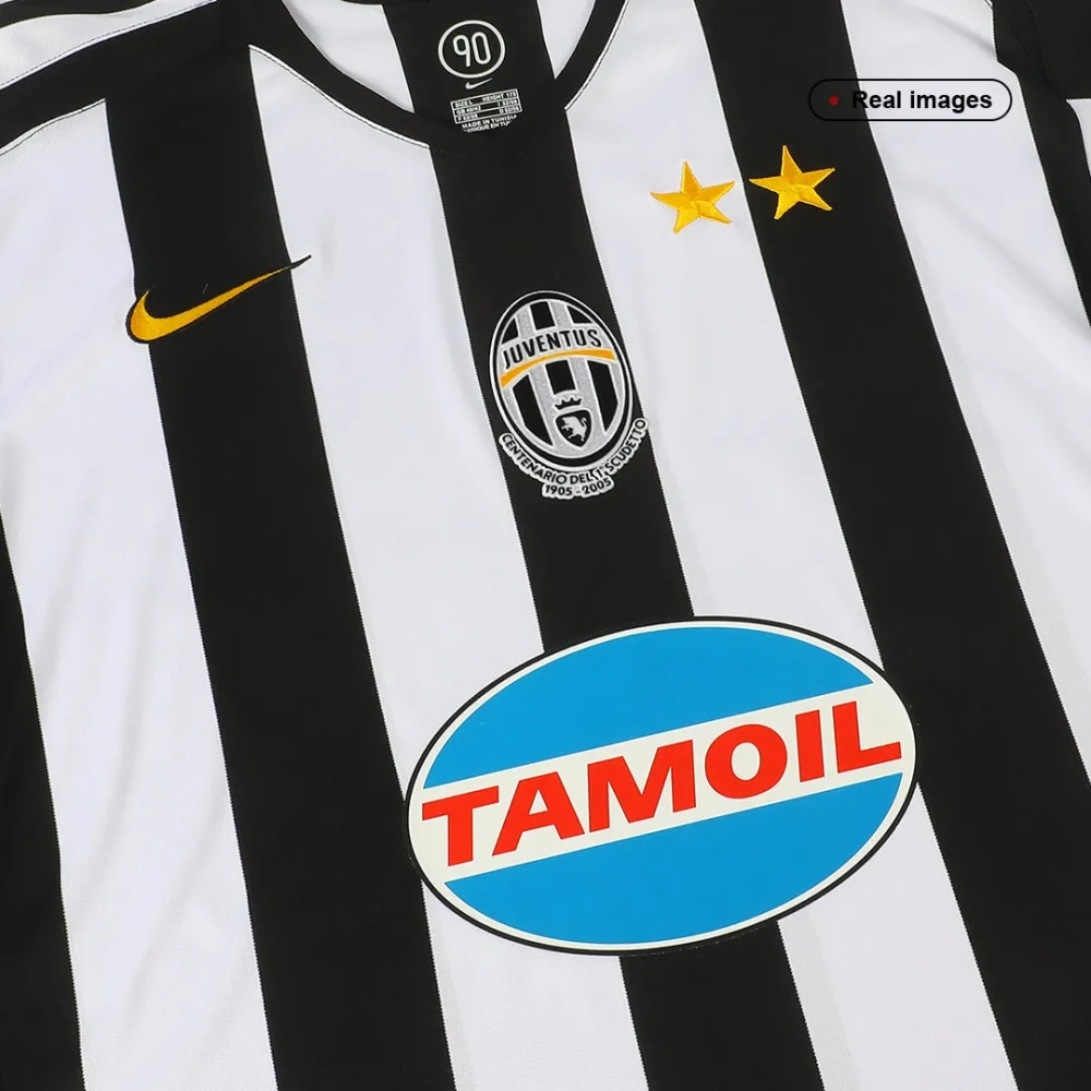 2005-06  Juventus Retro Jersey Home