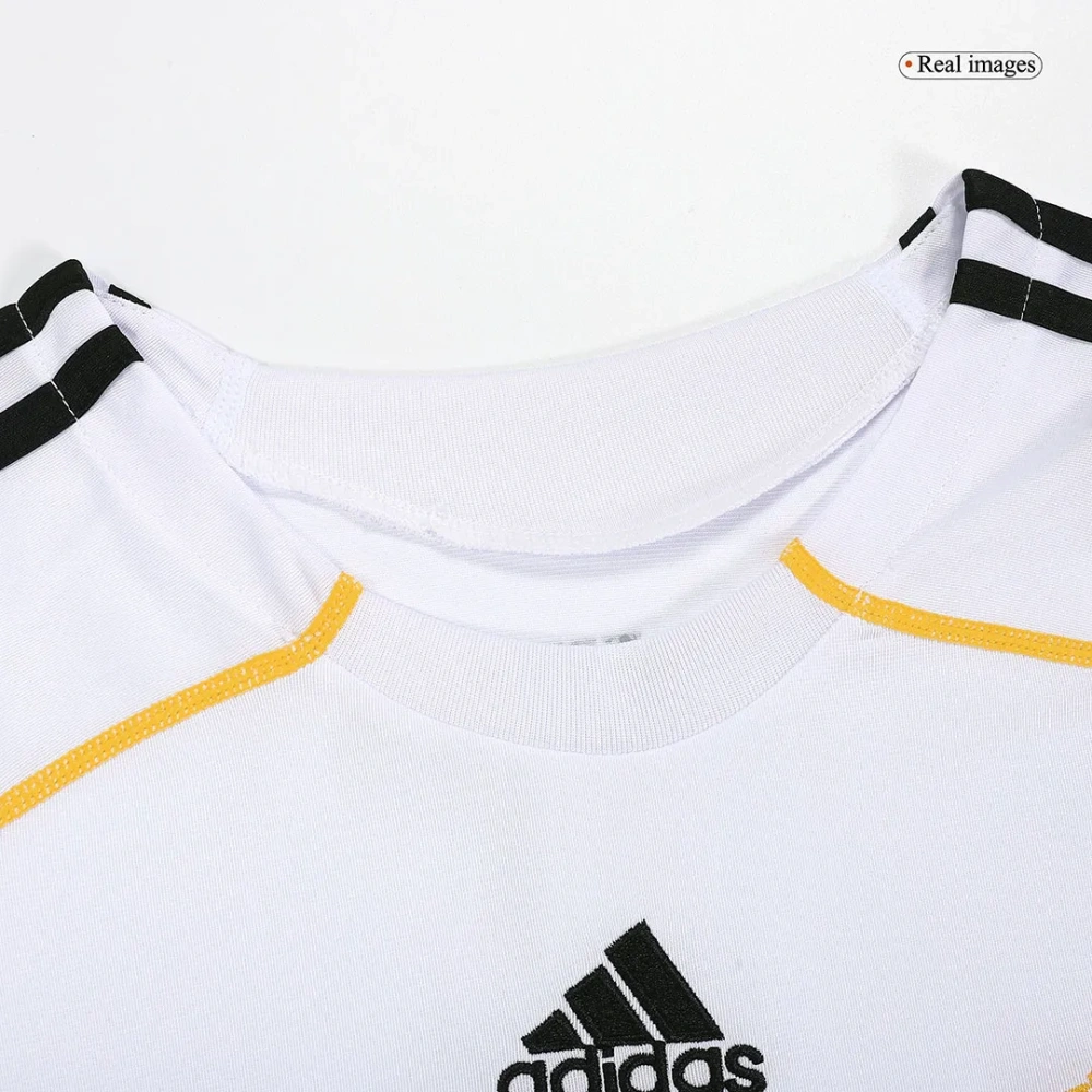 2009/10 Real Madrid Retro Home Long Sleeve Jersey