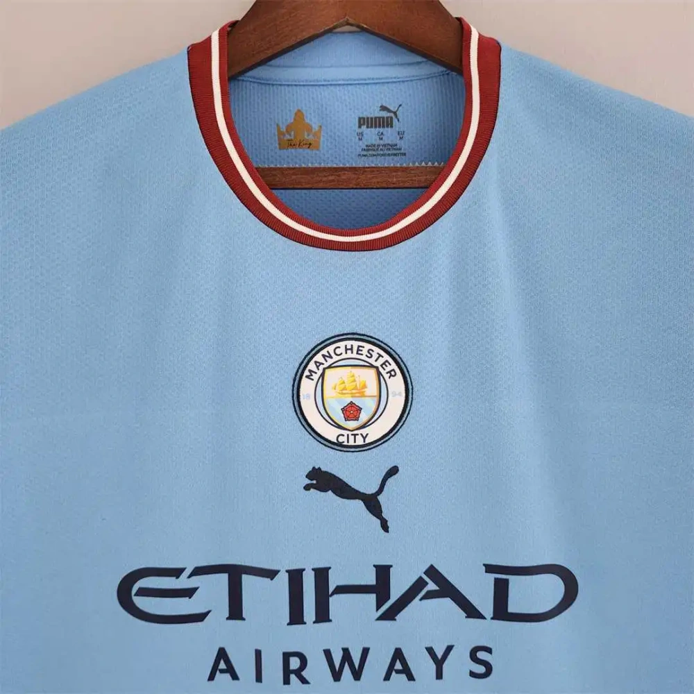 2022/23 Manchester City Home Jersey Replica