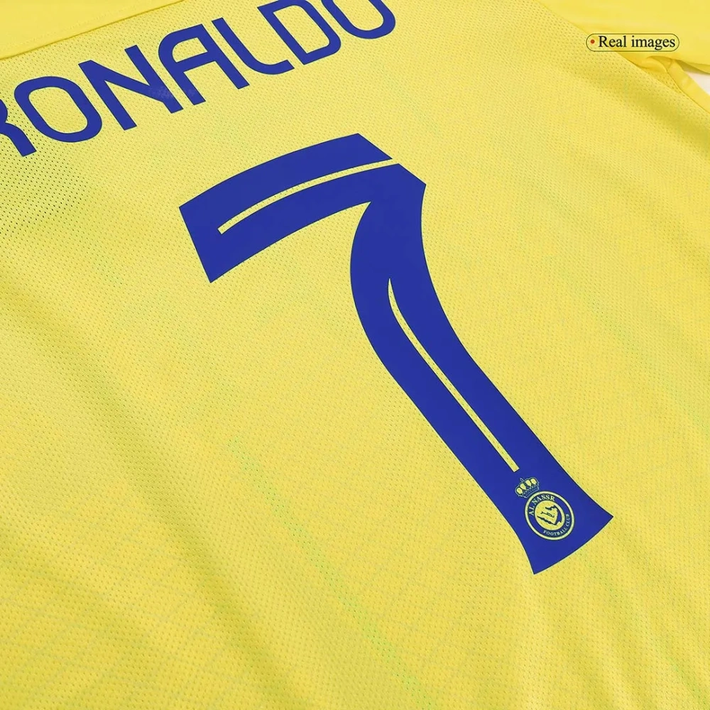 2023/24 RONALDO #7 Al Nassr Home Jersey
