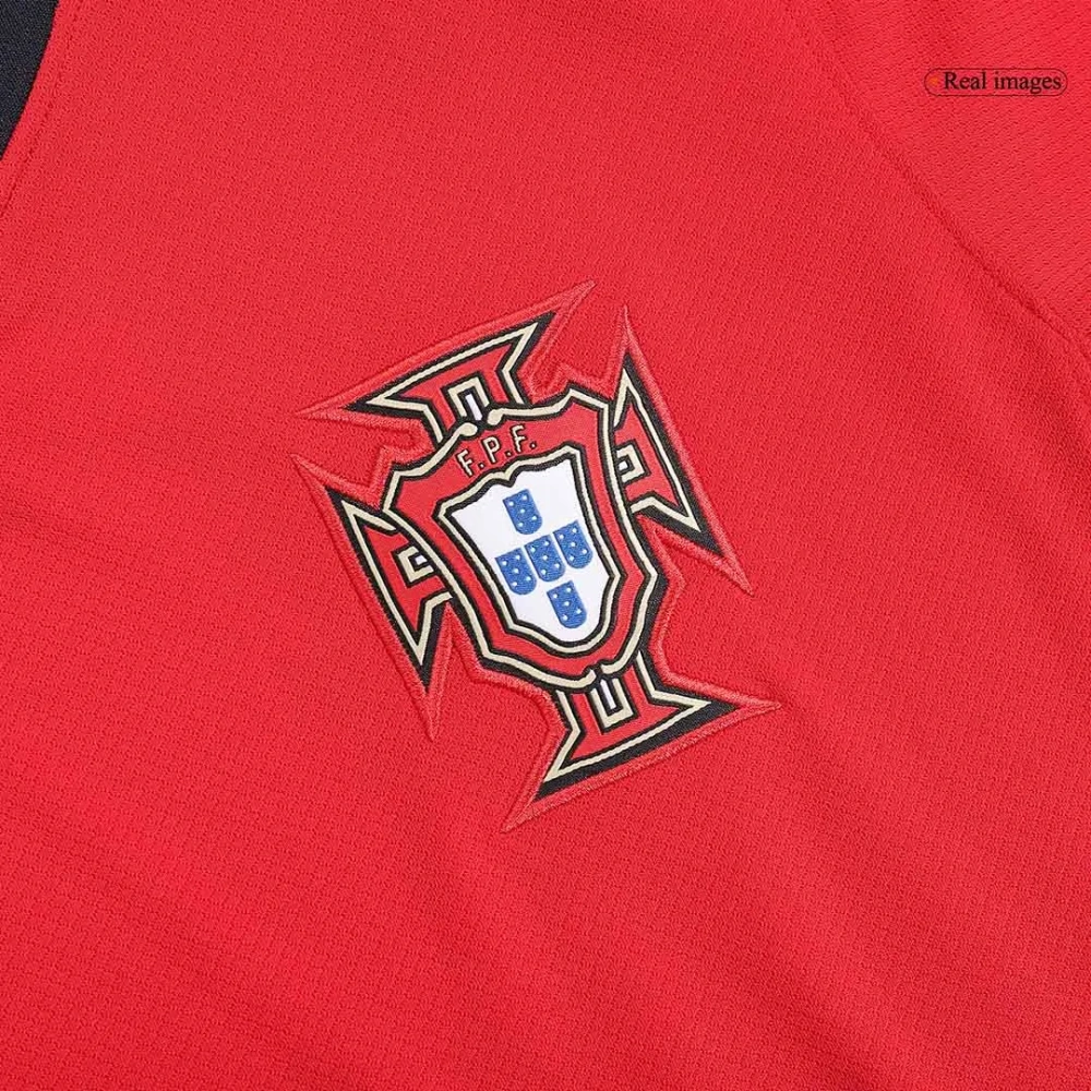 Portugal Home Ronaldo #7 R. Leão #17 Pepe #3 Jersey Euro 2024