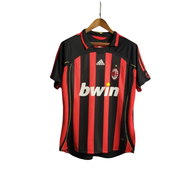 2006-07 AC Milan Ronaldo #99 Maldini #3 Kakà #22 Retro Jersey Home Replica