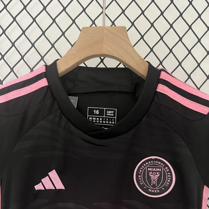 24-25 Inter Miami Away Kids Kits Children Sets Football Jersey