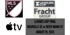 MLS LEAGUE CUP FINAL ALL PATCH +$2