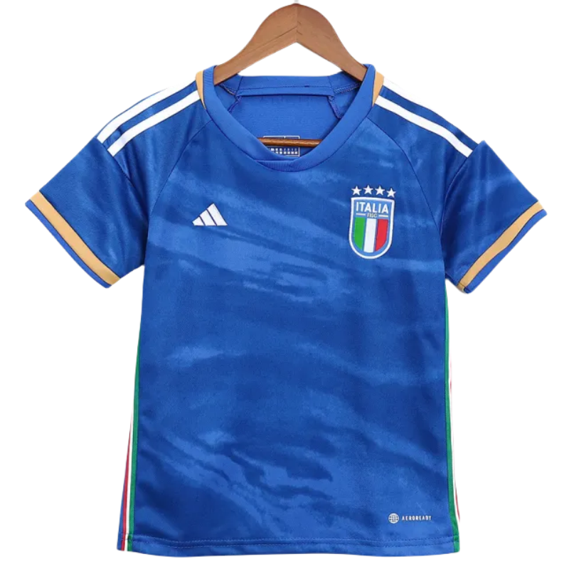 Kids Italy Home Jersey Kit Replica 2023