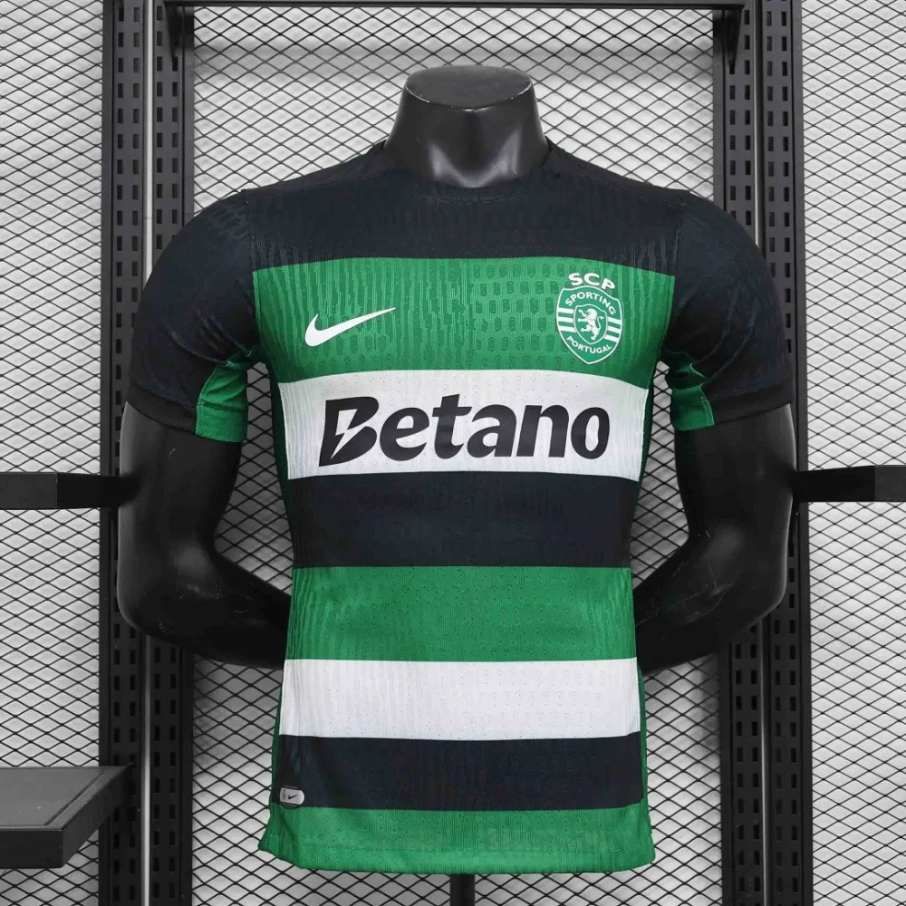 Sporting CP Home Jersey Player Version 2024-25