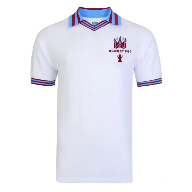 West Ham United 1980 Retro Jersey FA Cup Final