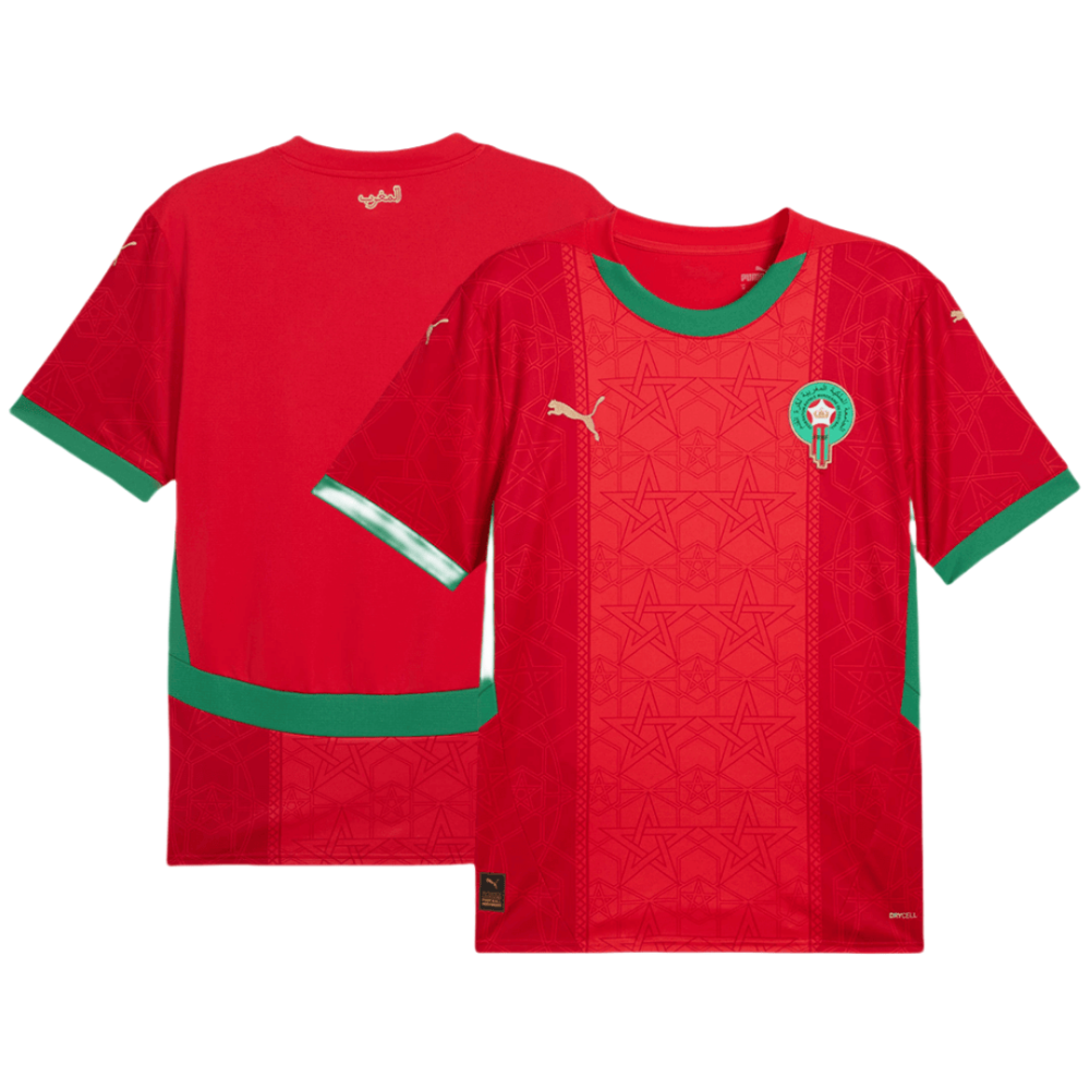 Morocco Soccer Jersey Home Shirt 2024-25