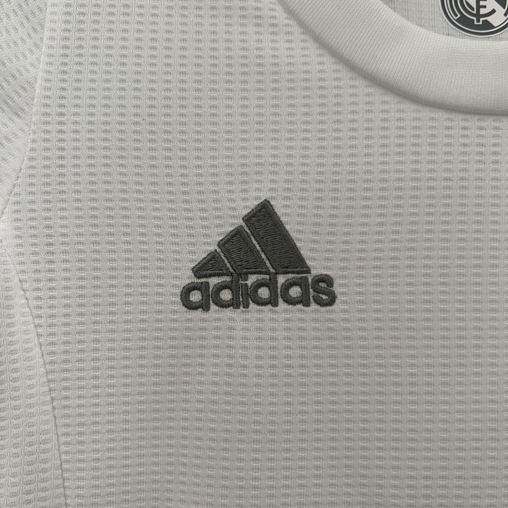 Real Madrid 15-16 Home Retro Kids Kits Children Sets Football Jersey