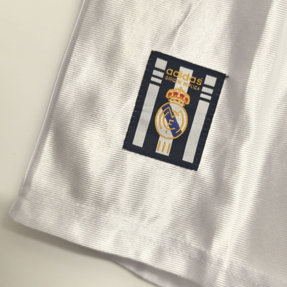 Real Madrid Retro Jersey Home Shirt 1998-00