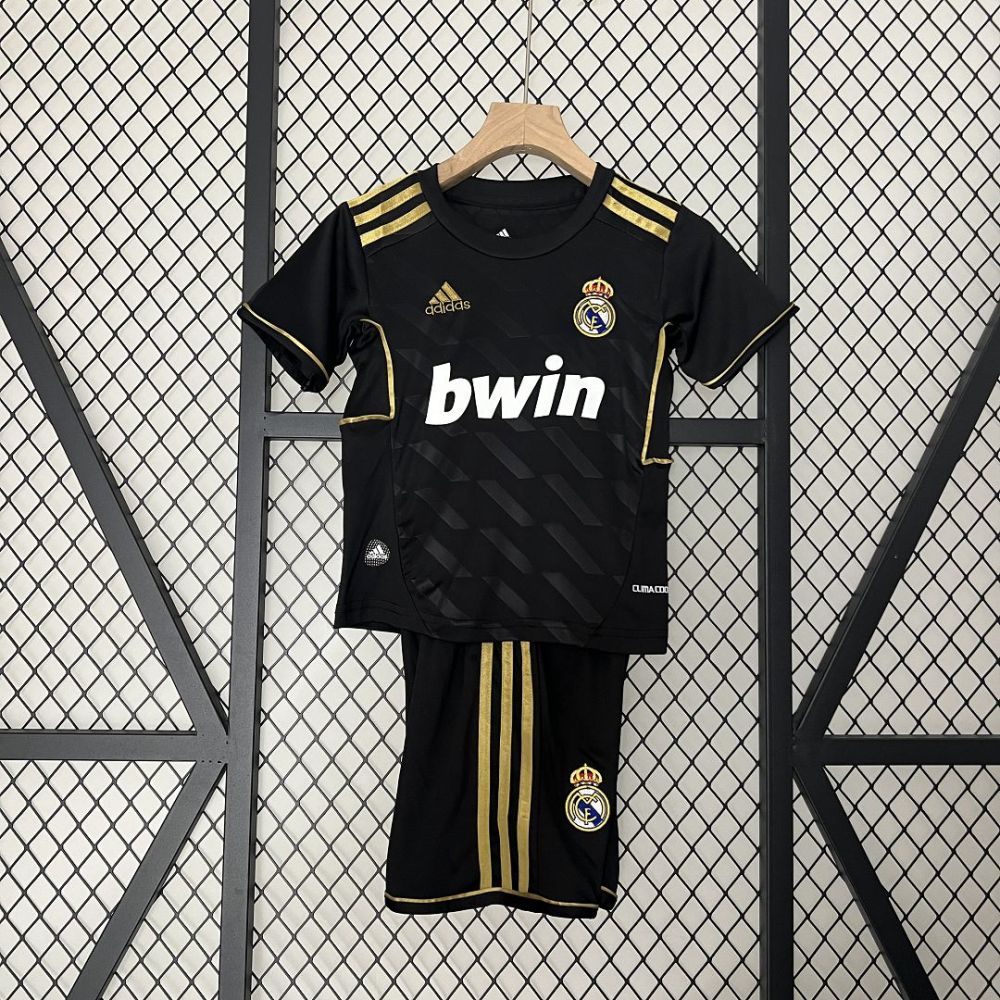 Real Madrid 11-12 Away Retro Kids Kit Football Jersey
