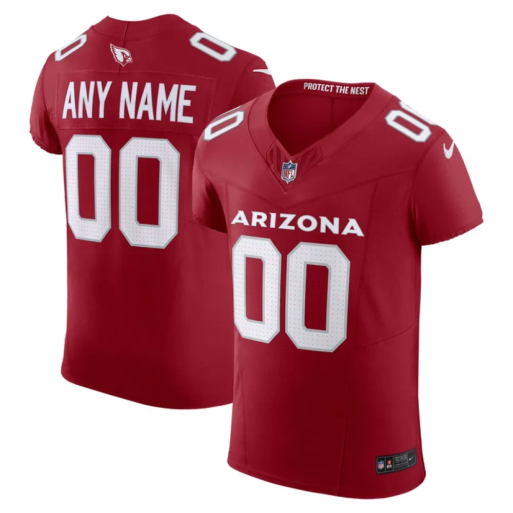 Men's Arizona Cardinals Nike Cardinal Vapor F.U.S.E. Elite Custom Jersey