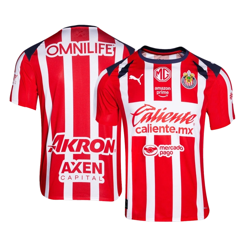 Chivas Home Soccer Jersey Replica 2025-26 Fan version