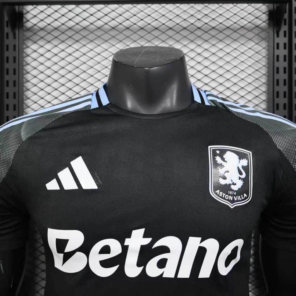Aston Villa Away Football Jersey 2025-26 Player version