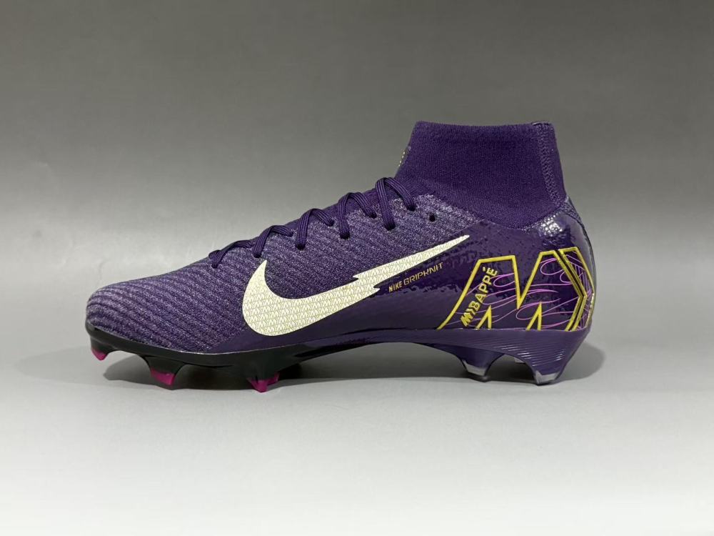 Assassin's 16th generation high top with built-in full air cushion waterproof knitted FG Football shoes