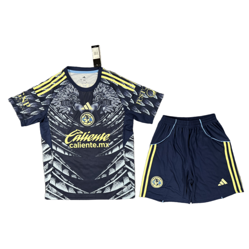 Club America Away Kids Soccer Jersey Kit 2025-26 Fan version