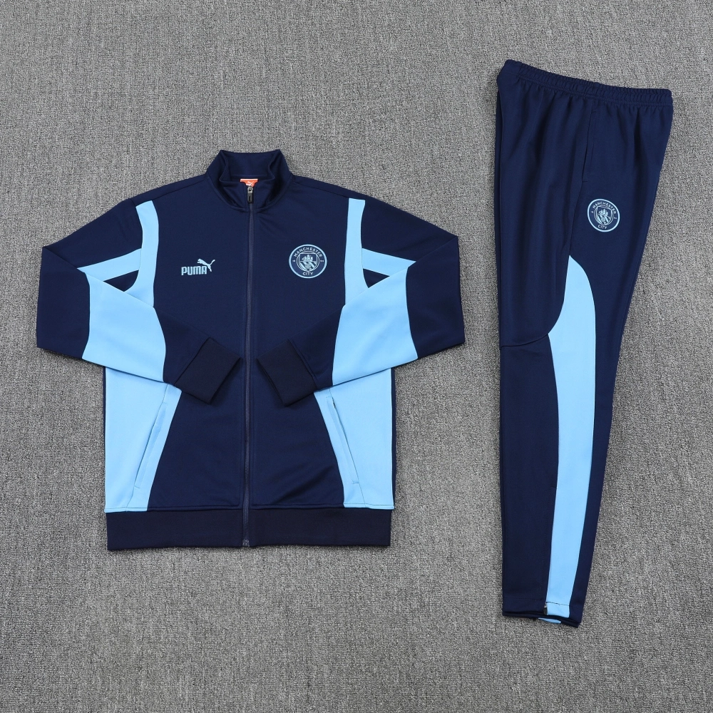 Manchester City Training Kit (jacket+Pants) Royalblue 2025-26