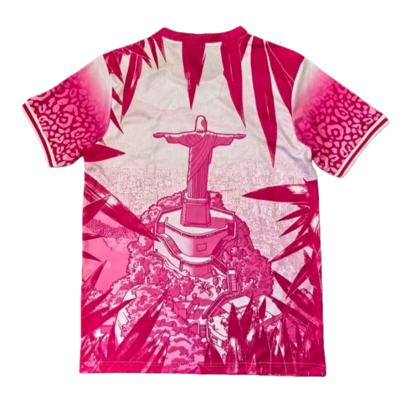 2025-26 Neymar Brazil Pink Special Edition Football Shirt Fan Edition