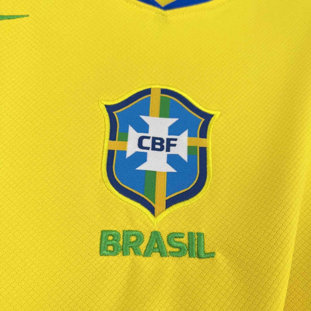 2025 Brazil Home Women Football jersey Fan edition