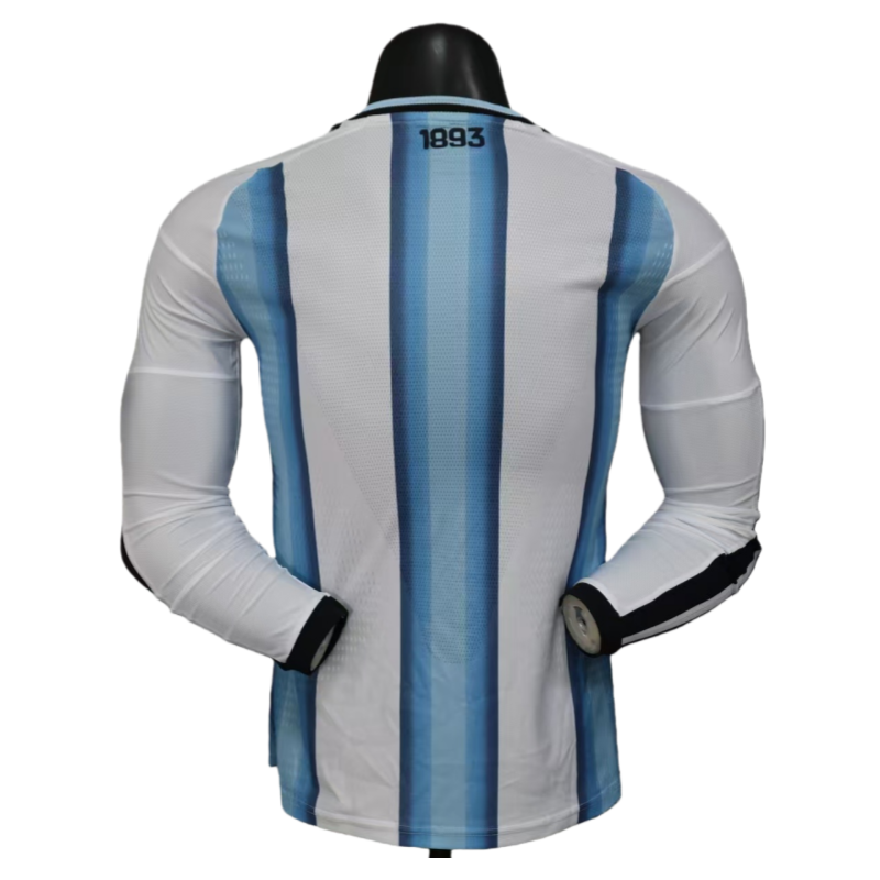 2026 Argentina World Cup Home  Long Sleeve Football jersey Player edition