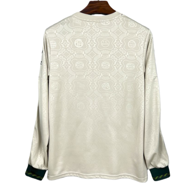 2025-26 Bayern Munich 125th Anniversary Long Sleeve Football Shirt Fan version