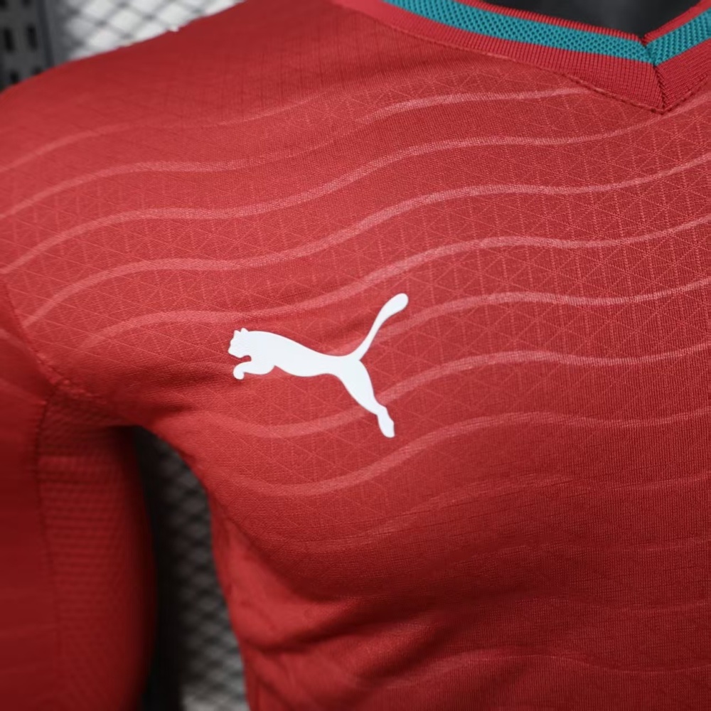 2026 Portugal World Cup Home Long Sleeve Football jersey Player version