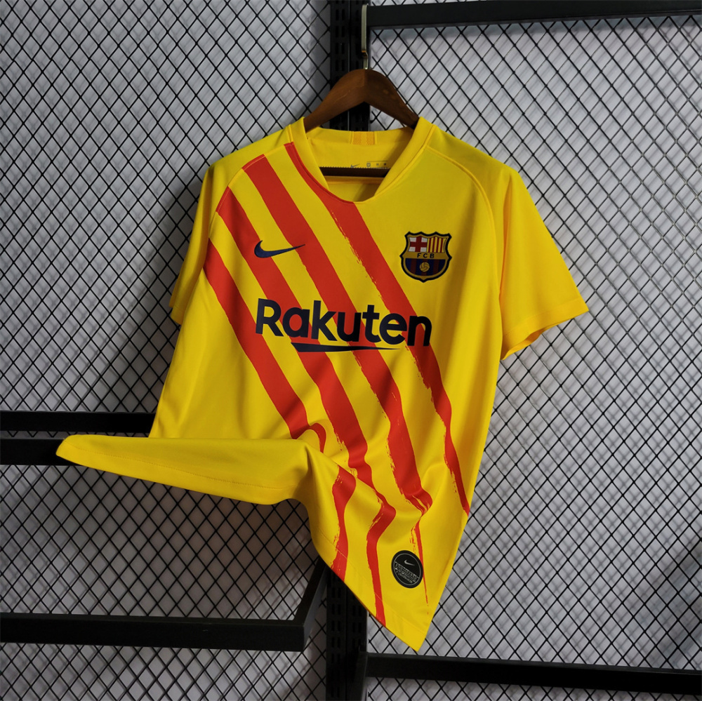 19-20 Barcelona Retro fourth Away Football jersey