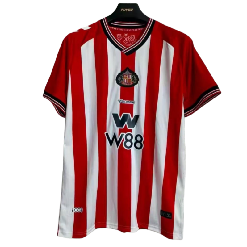2025-26 Sunderland AFC Home Football jersey Fan version
