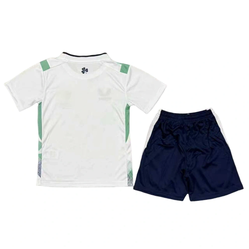 2026 World Cup Ireland Away Kids Soccer Jersey Kit Jersey+Shorts