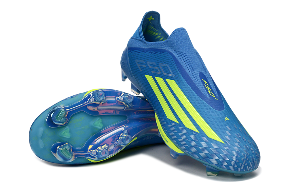 F50 detachable tongue SG lace up Football Shoes