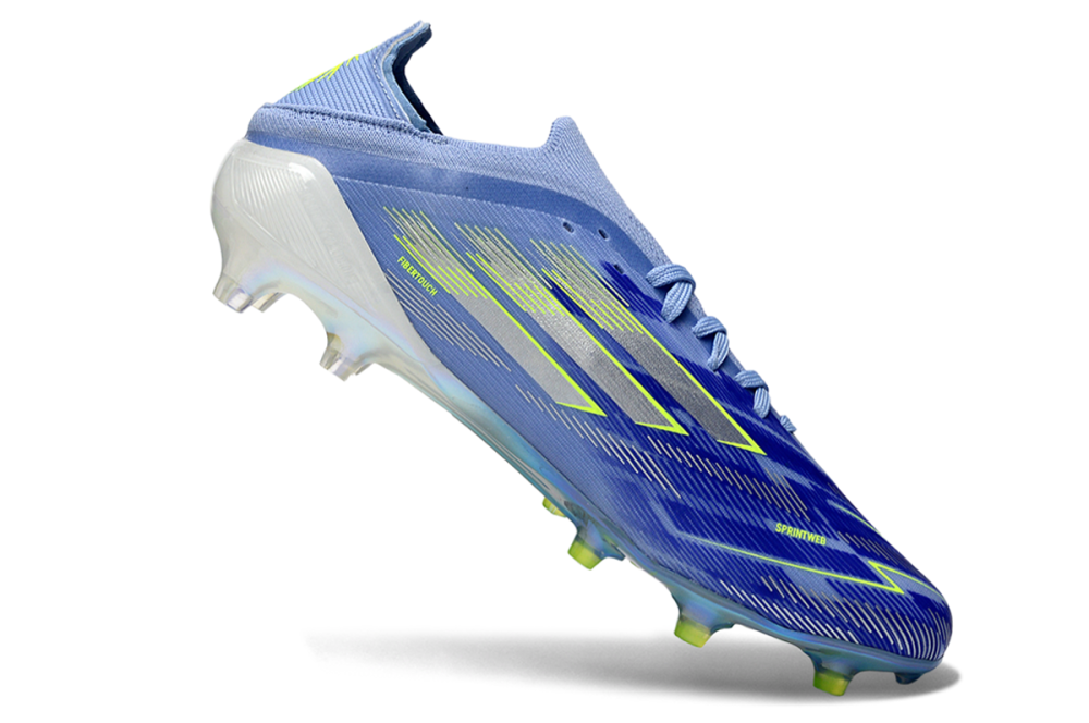 F50 with shoelaces fully knitted waterproof FG Football Shoes