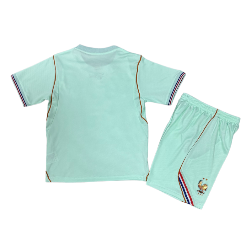 France World Cup 2026 Away Kids Short Sleeve Kit & Jersey + Shorts Fan Version