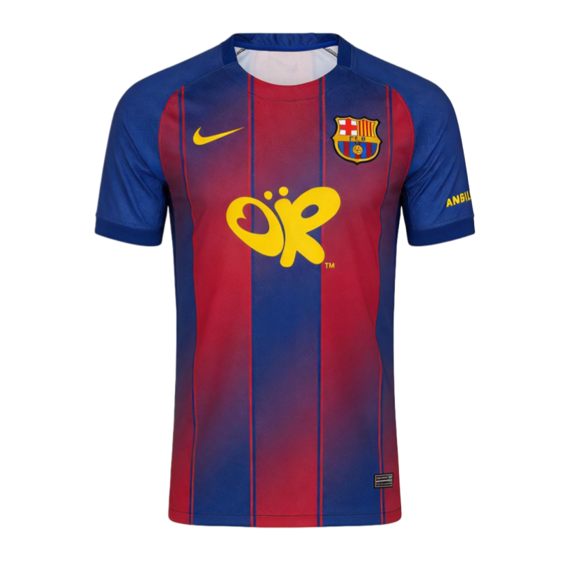 FC Barcelona x Olivia Rodrigo 2025/26 Signed Limited Edition Home Kit & Jersey Fan Version