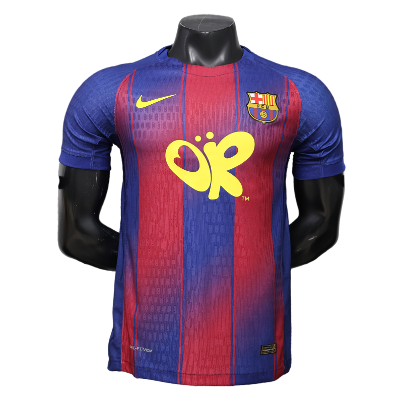 Barcelona x Olivia Rodrigo 2025/26 Signed Limited Edition Home Kit & Jersey Player Version