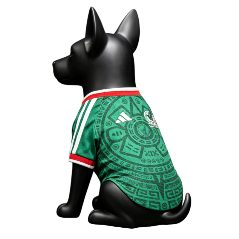 Mexico 2026 Home Dog World Cup Kit & Jersey Pet Version