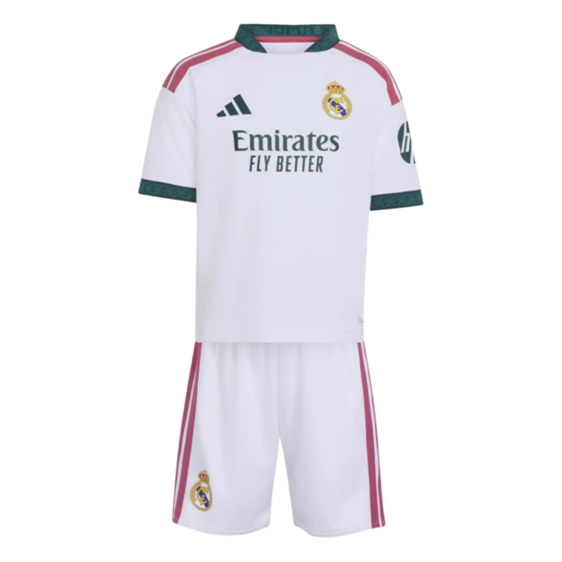 Real Madrid 2026-27 Home Kids Soccer Jersey Fan Version